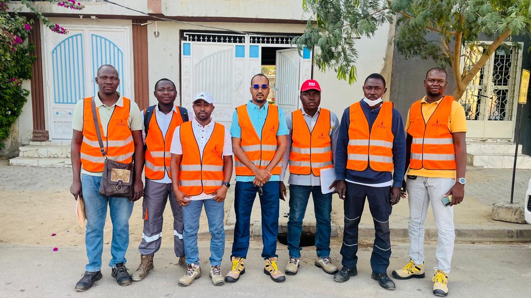 Équipe de supervision chantier